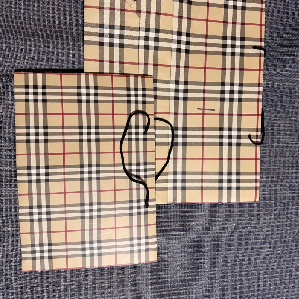 Burberry Classic Check Pattern Bags large and small
